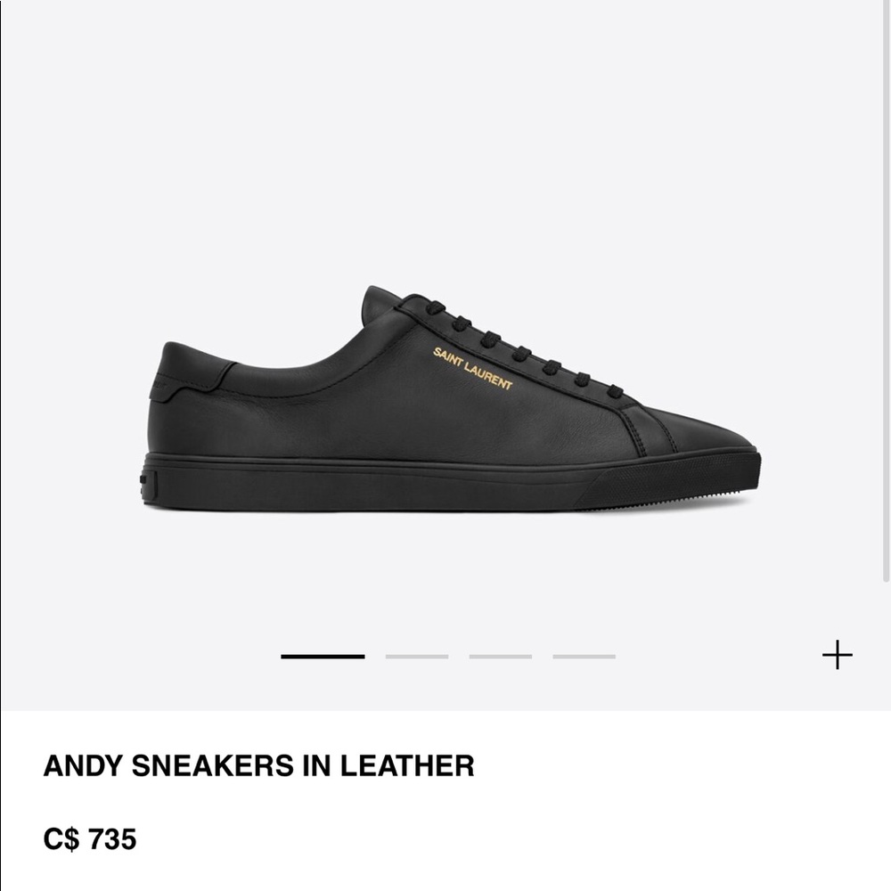 Brand new Saint Laurent sneaker “Andy”